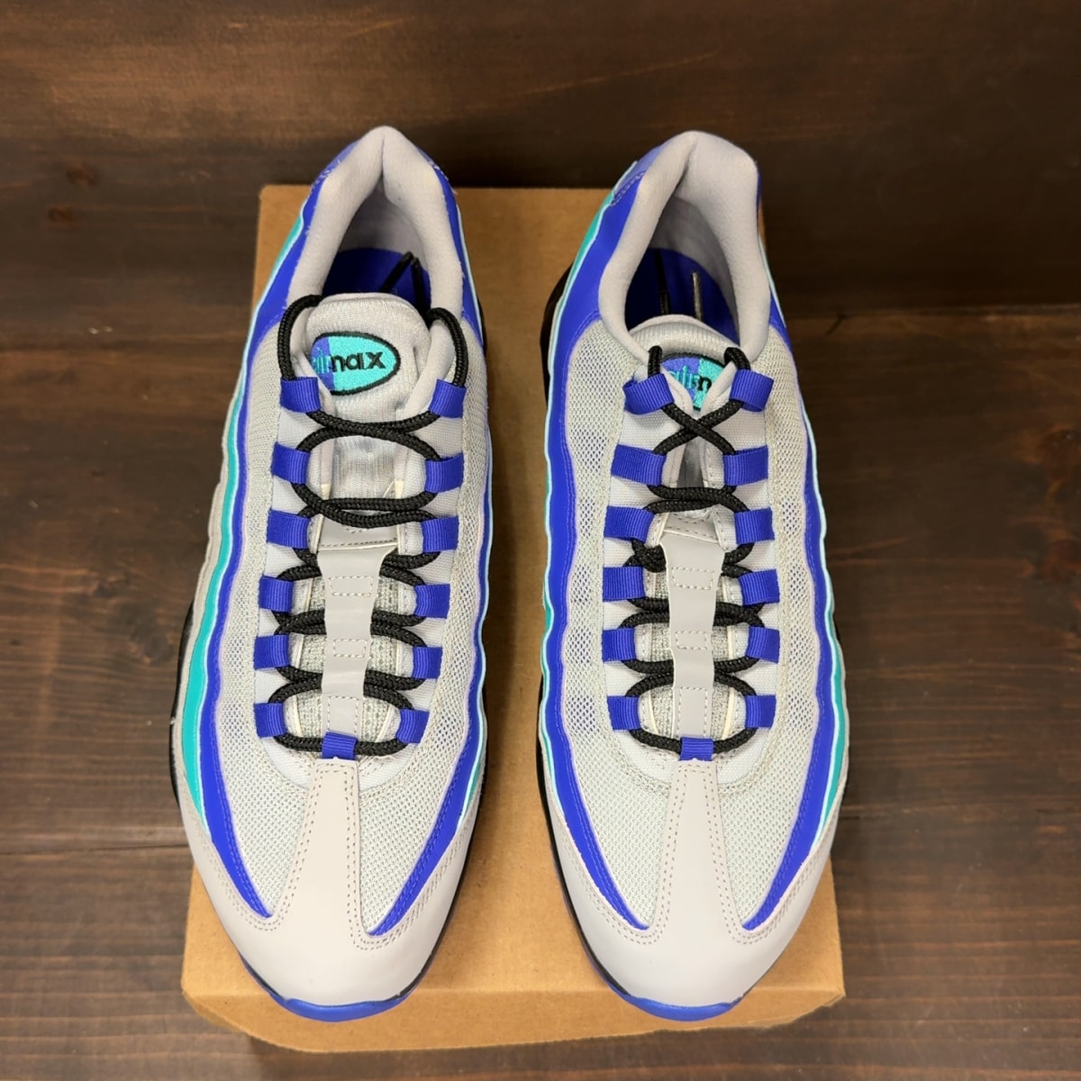 Nike Air Max 95 Wolf Grey Grape Size 10.5 (Pre-Owned) - Image 3