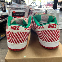 Candy Cane SB Dunk Low (USED,No Box)