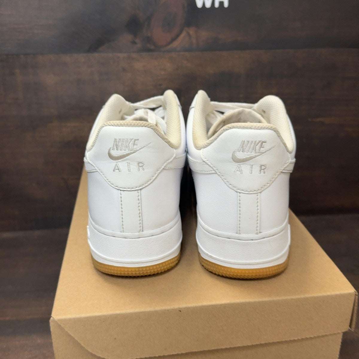 Nike Air Force 1 Low '07 White Gum Size 10 (Pre-Owned) - Image 4
