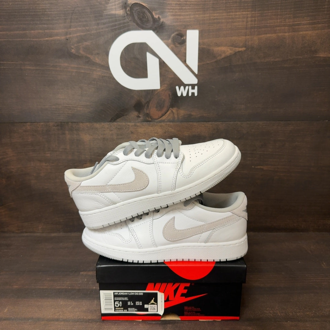 Jordan 1 Low OG Neutral Grey (2021) (GS) Size 5.5Y (Pre-Owned)