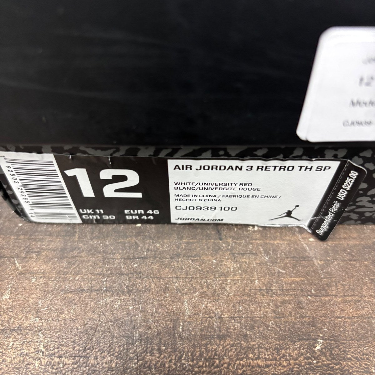 Jordan 3 Retro Tinker White University Red - Image 7