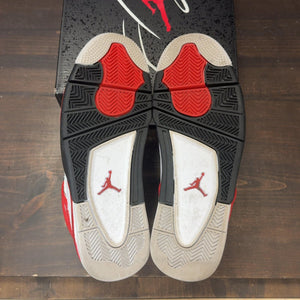Jordan 4 Retro Red Cement Size 8.5 (Pre-Owned) - aux