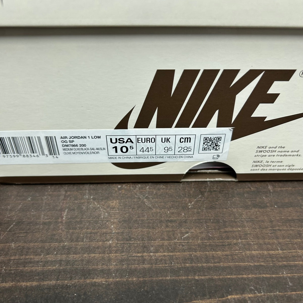 Jordan 1 Retro Low OG SP Travis Scott Medium Olive - Image 7