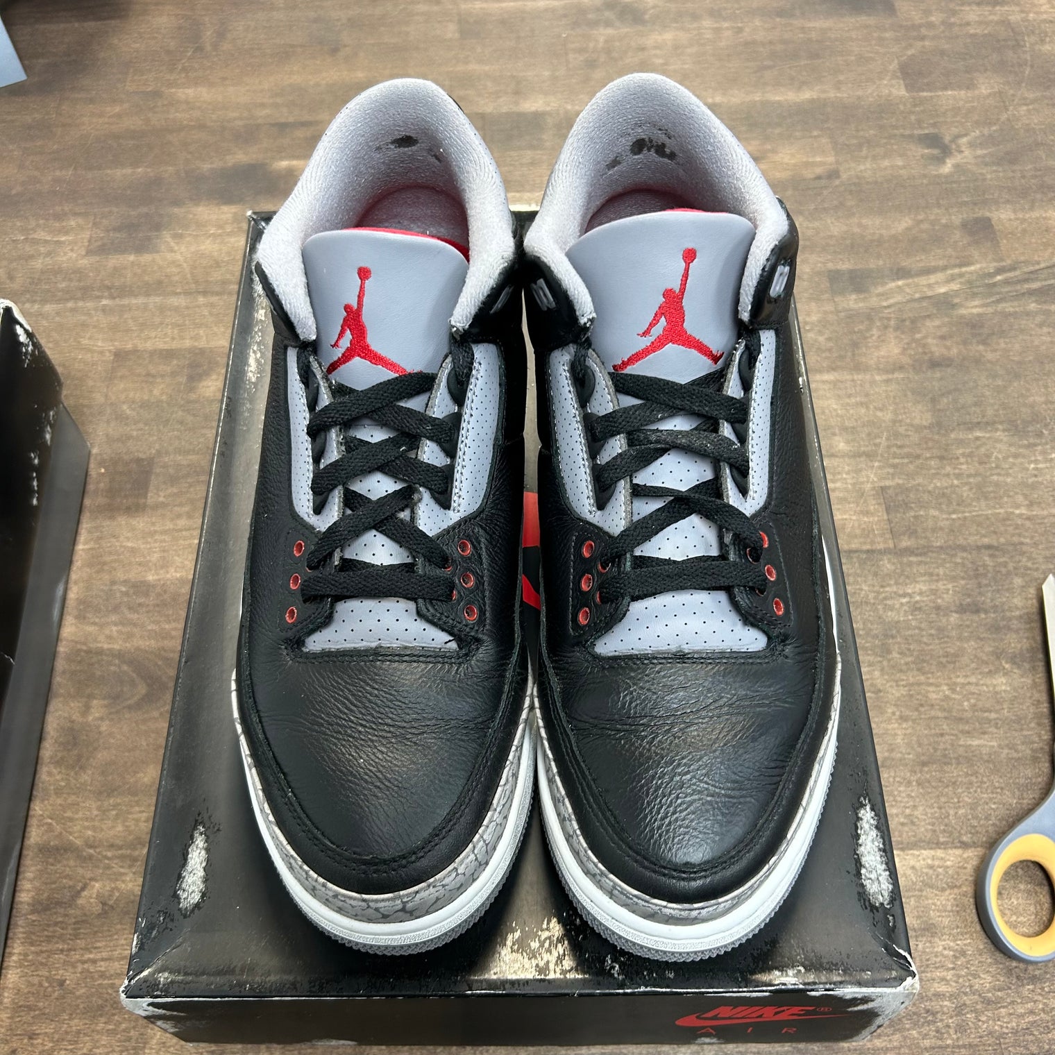 Black Cement Jordan 3 Retro (USED)