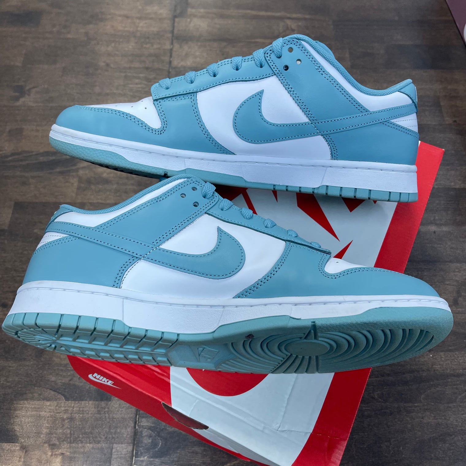 Denim Turquoise Nike Dunk Low (USED)