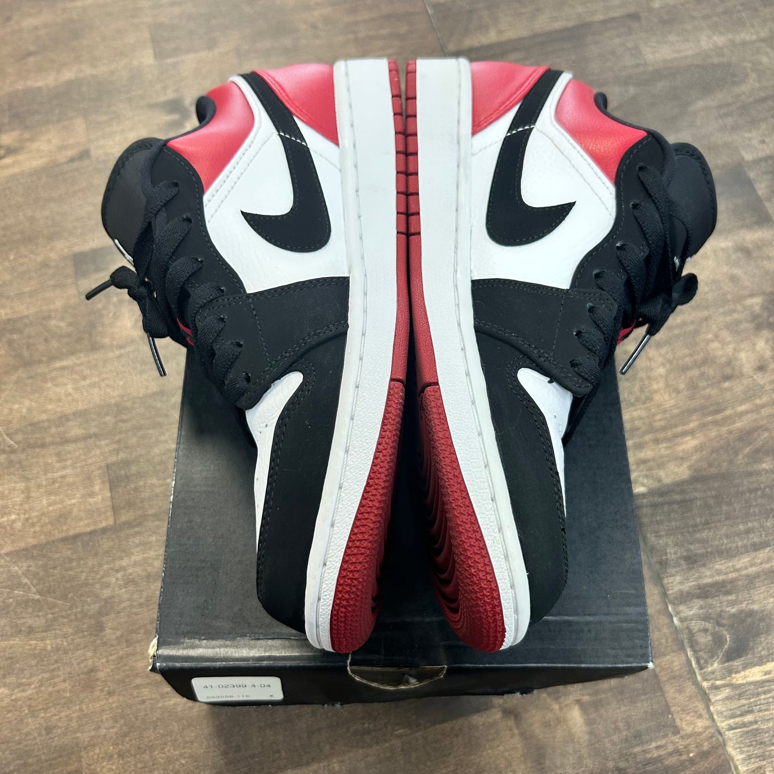 Black Toe Jordan 1 Low (USED)