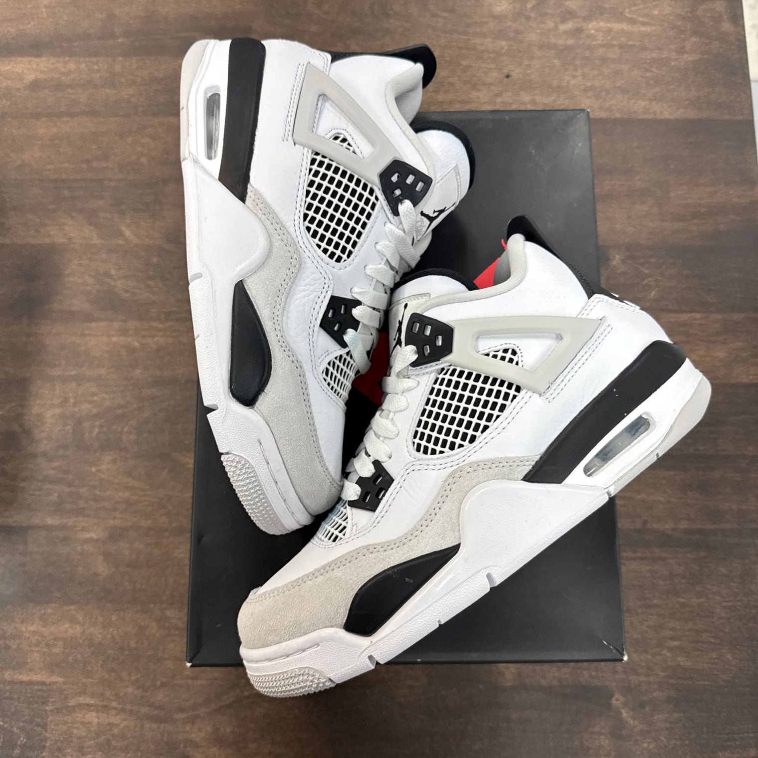 Military Black Jordan 4 (NEW, defects)