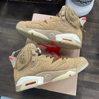Travis Scott Khaki Jordan 6 (USED)