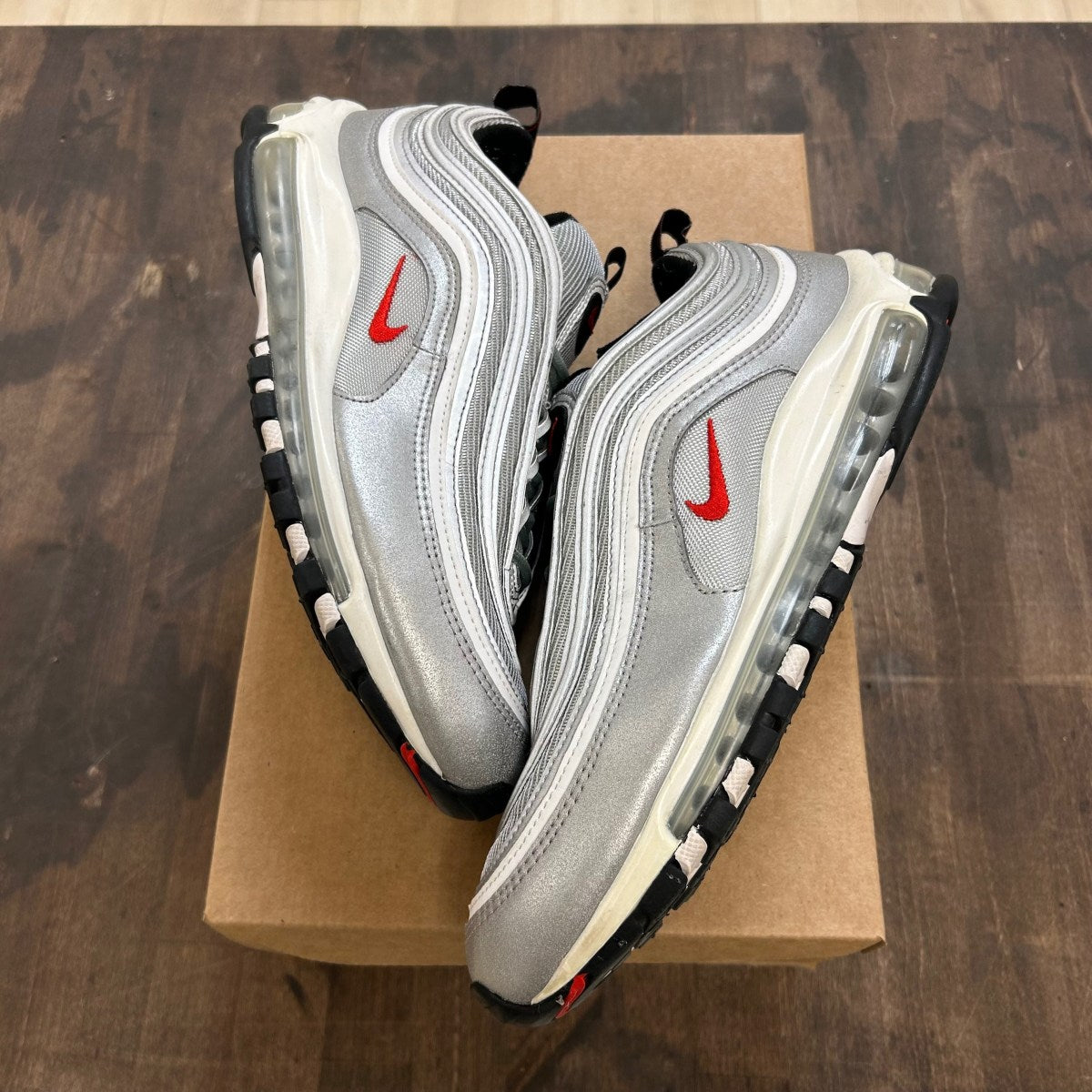 Nike Air Max 97 OG Silver Bullet (2022) Size 10 (Pre-Owned) - Image 1