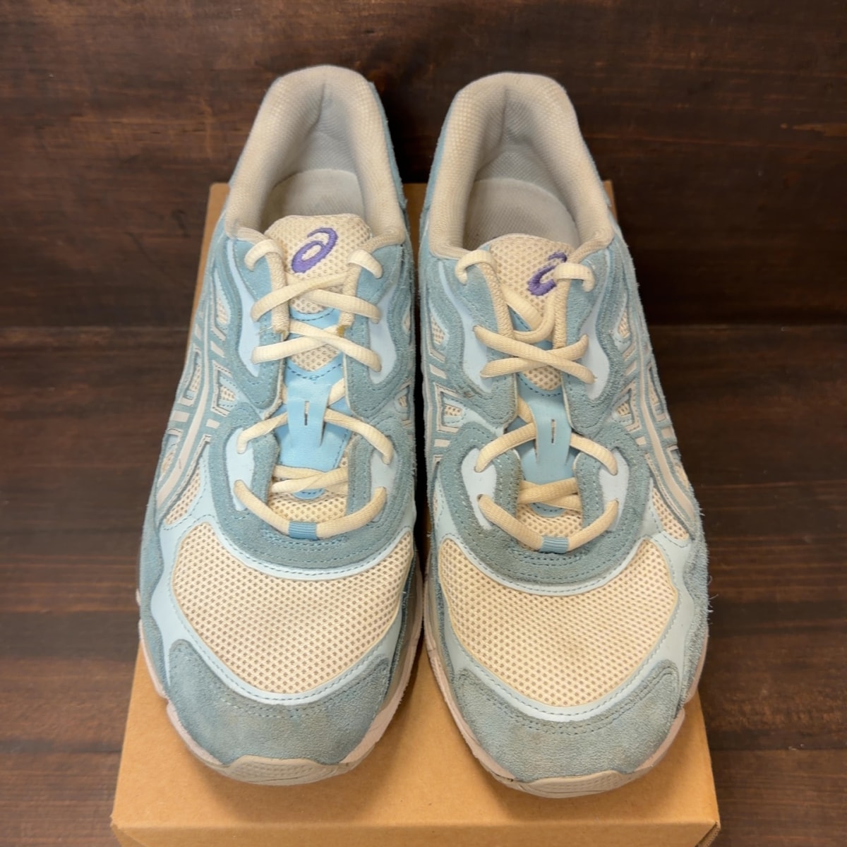 ASICS Gel-NYC Cream Arctic Sky Size 11 (Pre-Owned) - Image 3