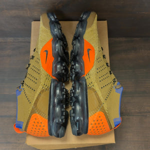 Nike Air VaporMax Flyknit 2 Golden Beige Racer Blue Size 13 (Pre-Owned) - Image 6
