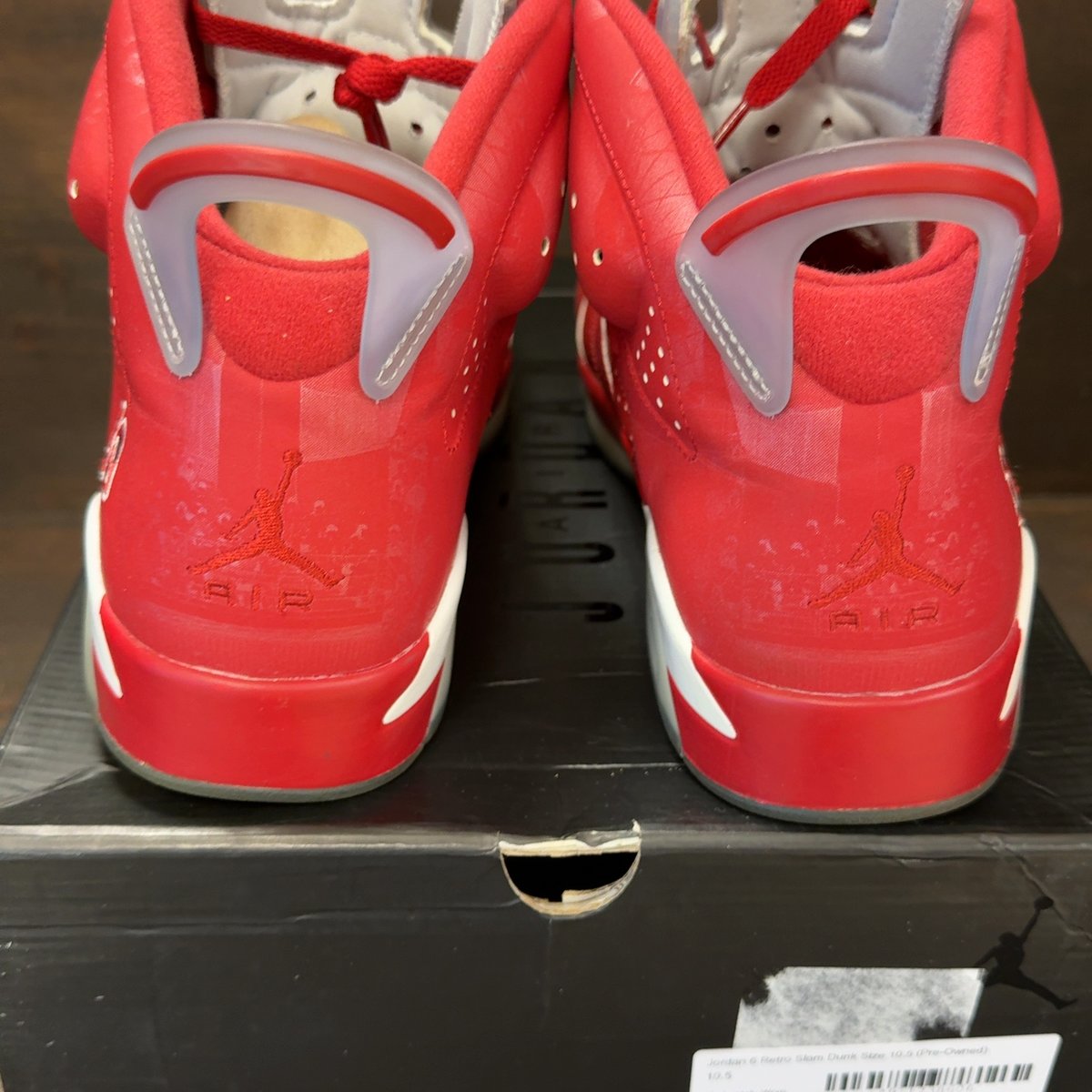 Jordan 6 Retro Slam Dunk Size 10.5 (Pre-Owned) - aux