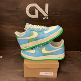 Nike Air Force 1 Low '07 Aquarius Blue Vapor Green Size 10.5 (Pre-Owned) - Image 1
