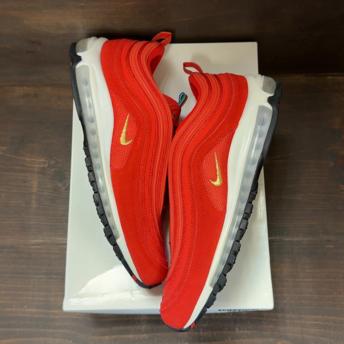 Nike Air Max 97 Olympic Rings Pack Red Size 13 (Pre-Owned) - back