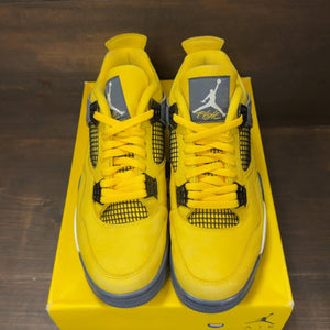 Jordan 4 Retro Lightning (2021) Size 11 (Pre-Owned) - tag