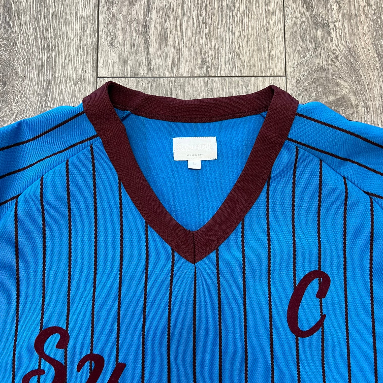 Supreme Blue Soccer Jersey (USED)