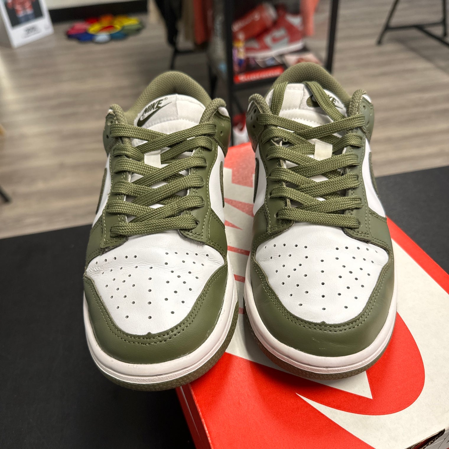Olive Dunk Low (W) (USED)