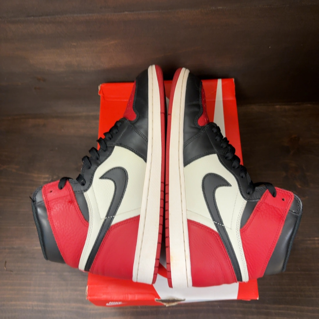 Jordan 1 Retro High Bred Toe Size 11 (Pre-Owned) - Image 5