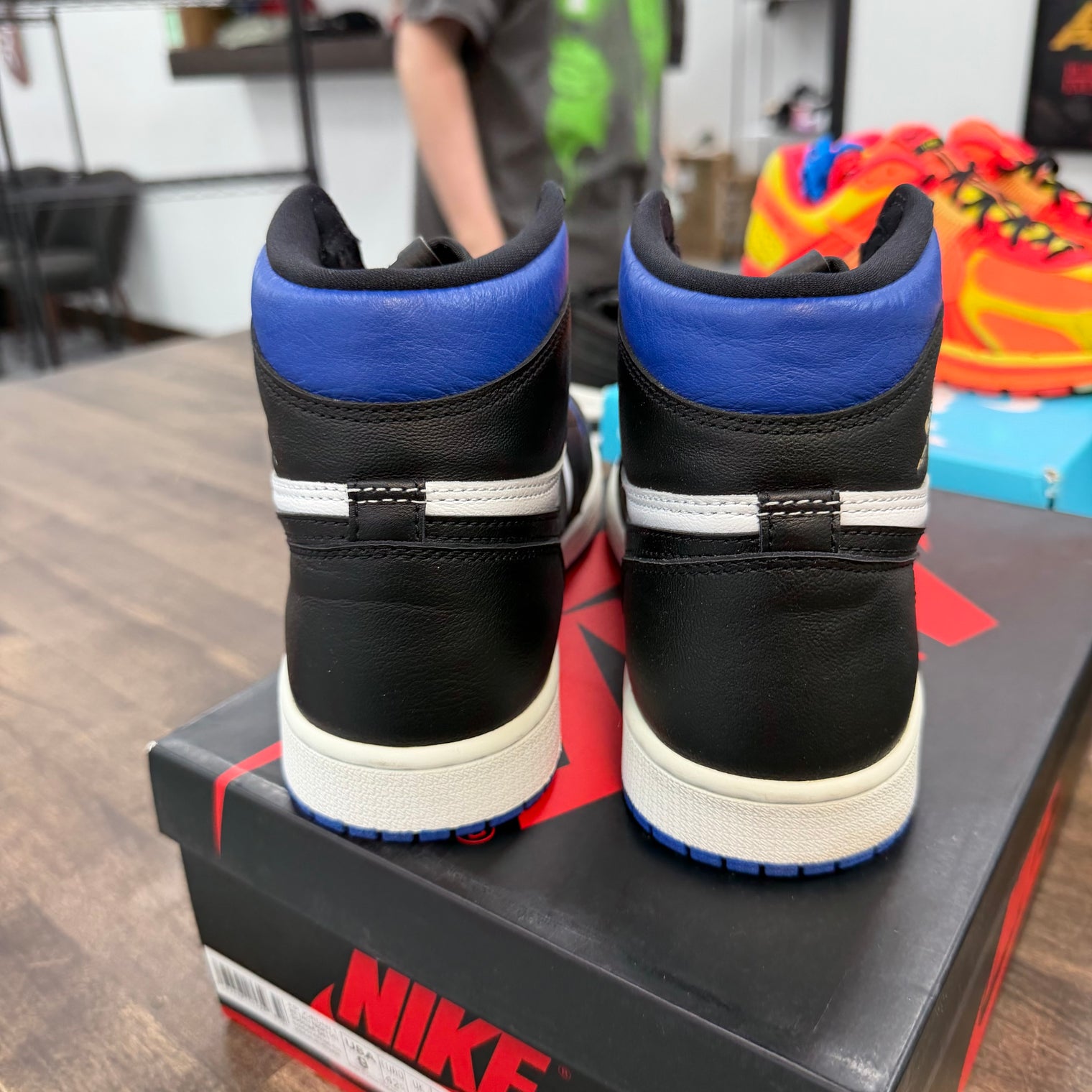 Royal Toe Jordan 1 High (USED)