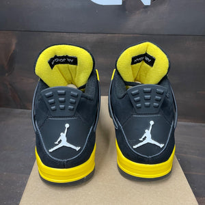 Jordan 4 Retro Thunder (2023) Size 10 (Pre-Owned) - side