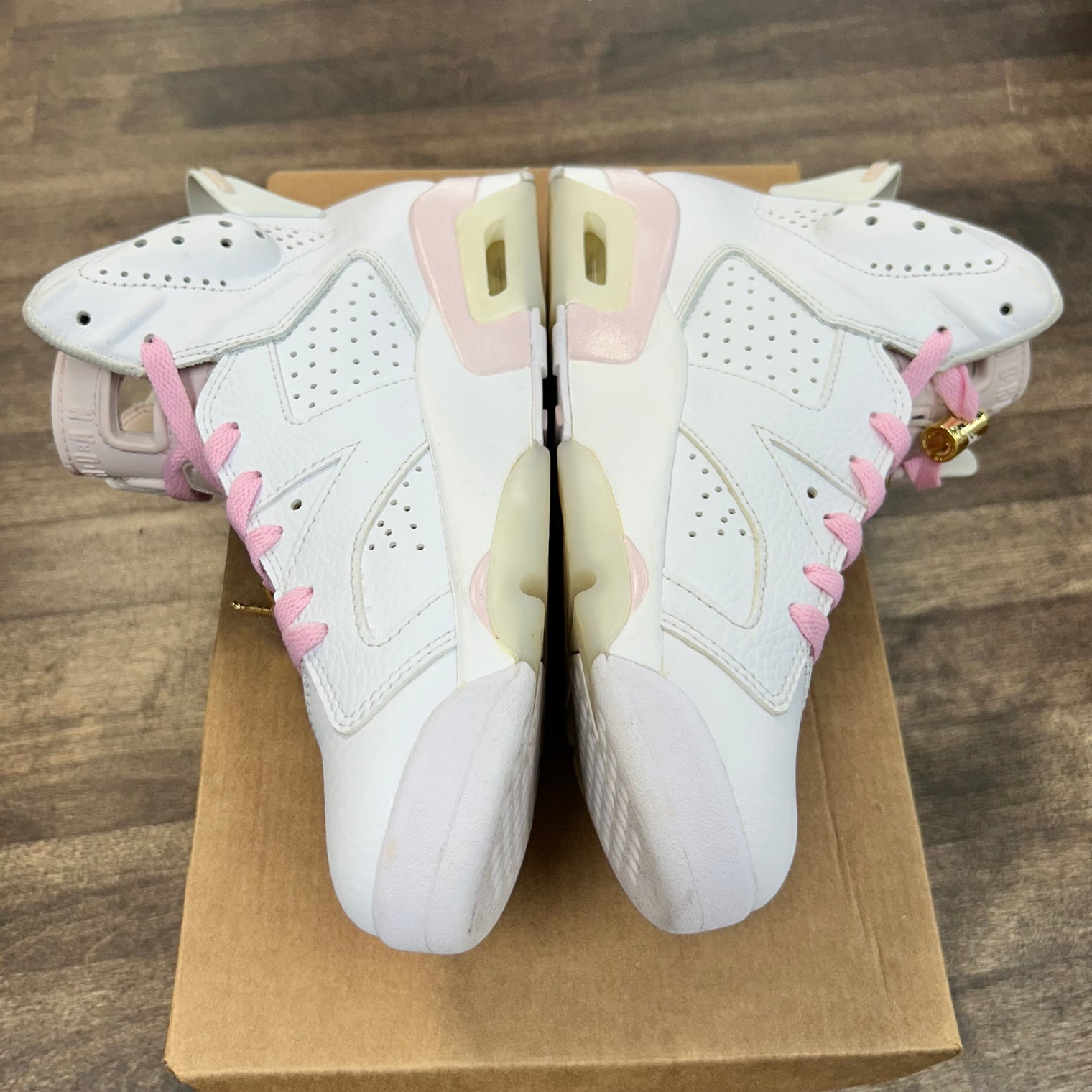 Gold Hoop Jordan 6 (W) (USED, No Box)