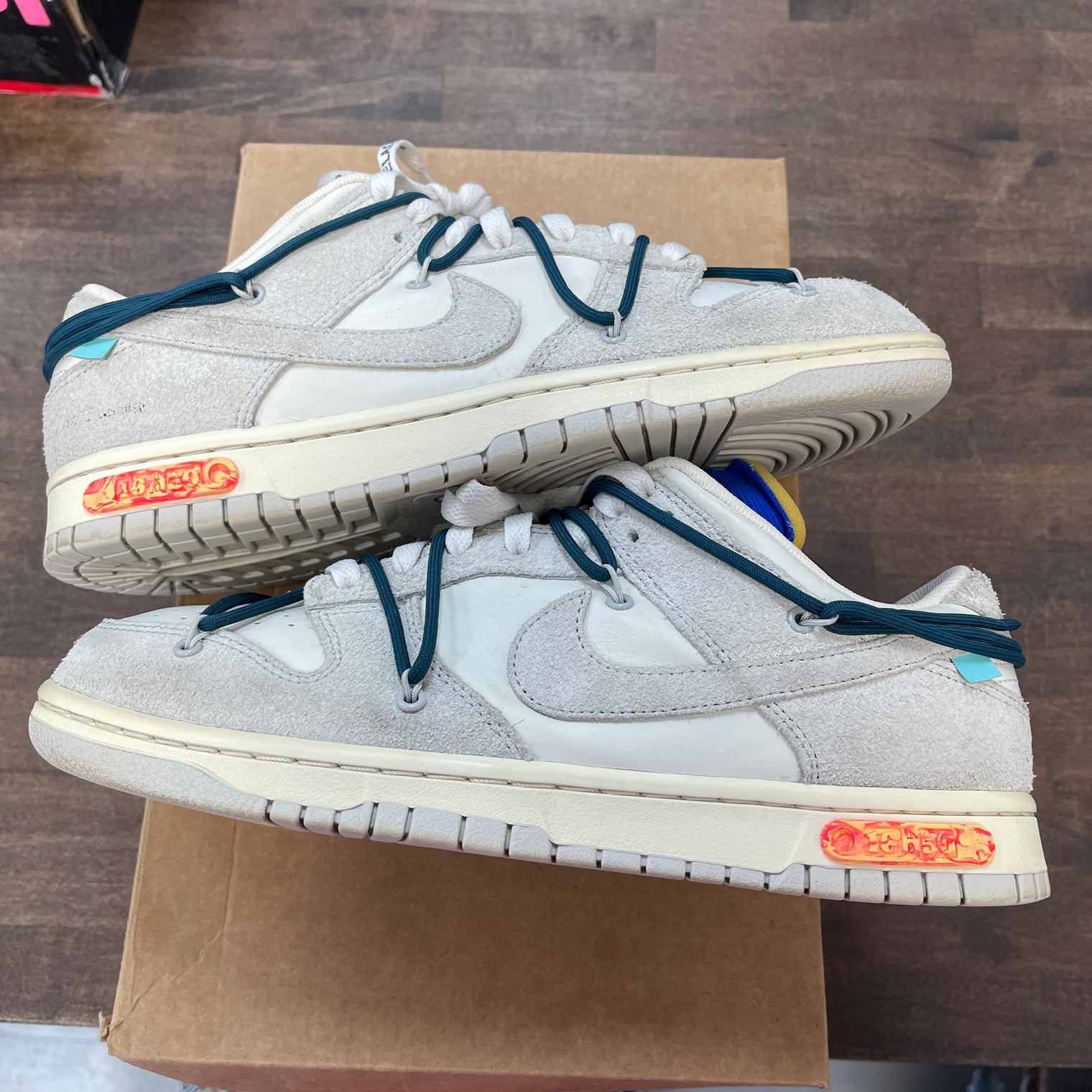 Lot 16 of 50 Off-White Dunk Low (USED, No Box)