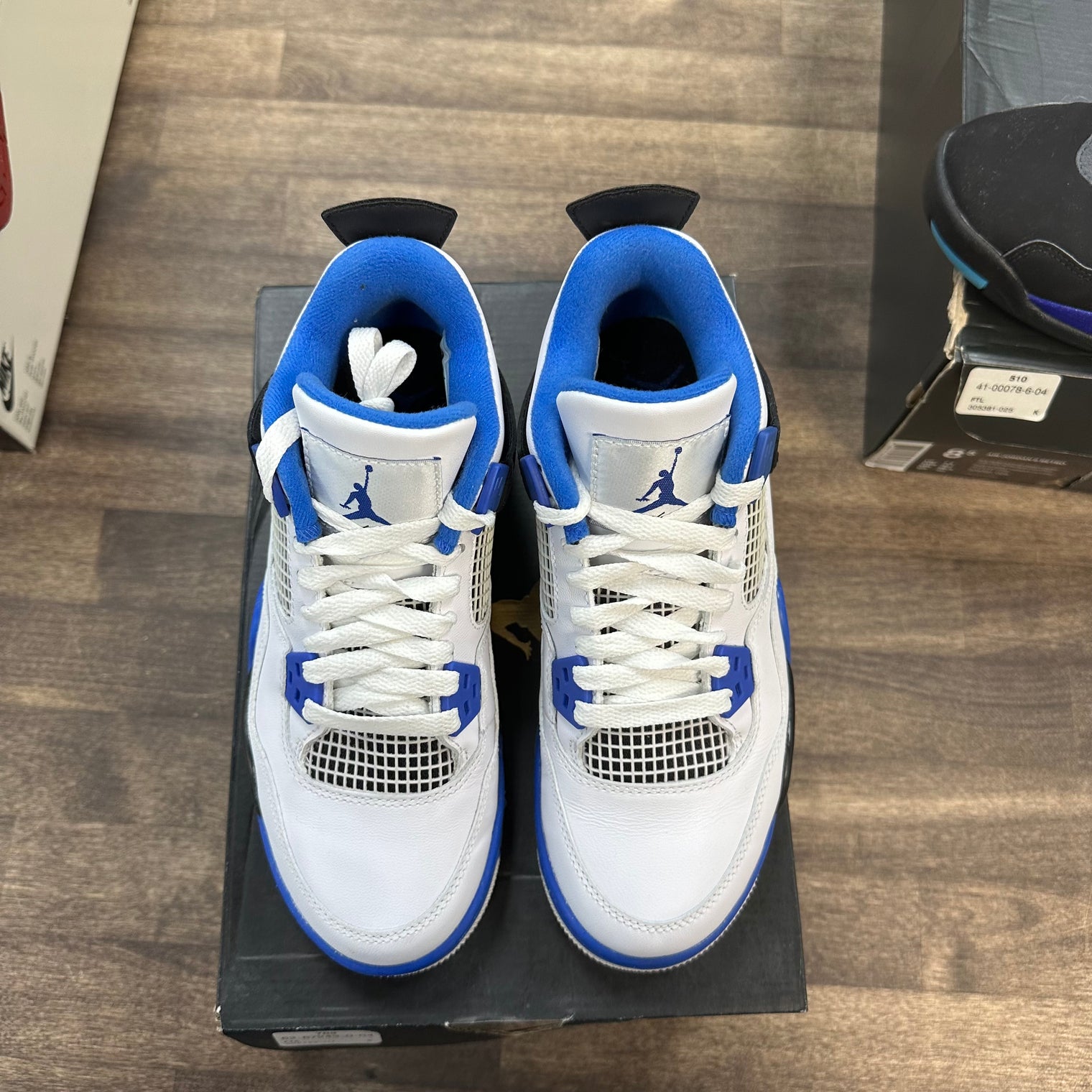 Jordan 4 Retro Motorsports (2017) (US 4.5Y) (USED)