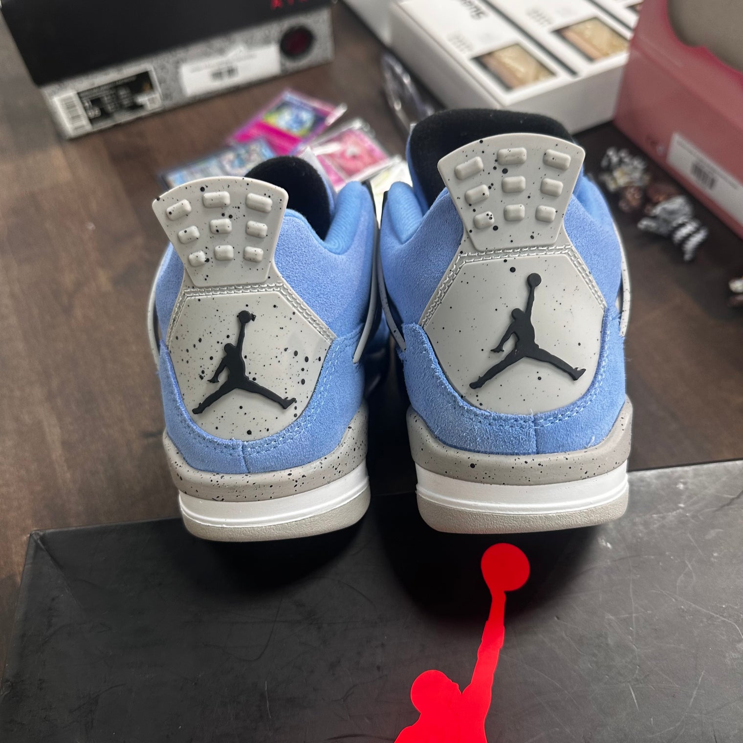 University Blue Jordan 4 (GS) (USED)