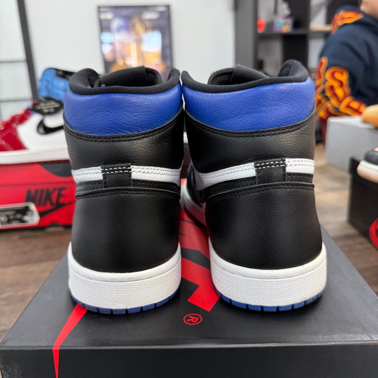 Royal Toe Jordan 1 High (USED)