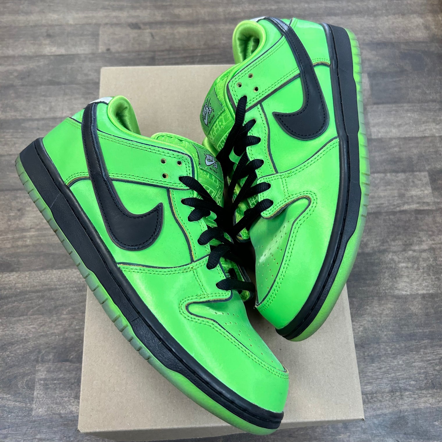 Buttercup SB Dunk Low (USED,No Box)
