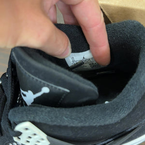 Jordan 4 Retro White Thunder Size 11 - Image 7