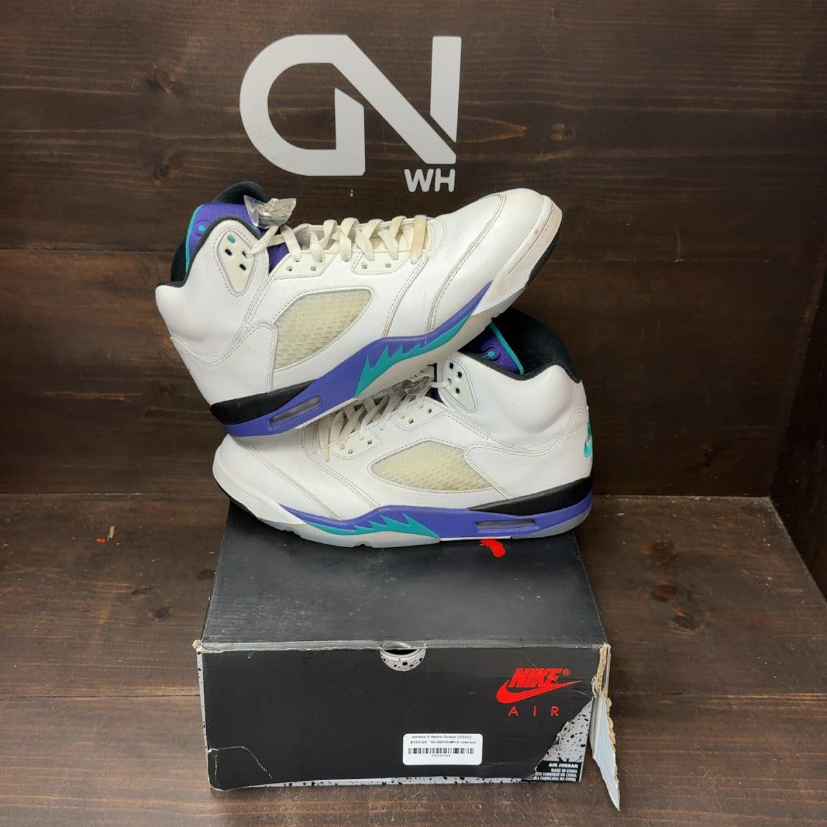 Jordan 5 Retro Grape (2025) - Image 1