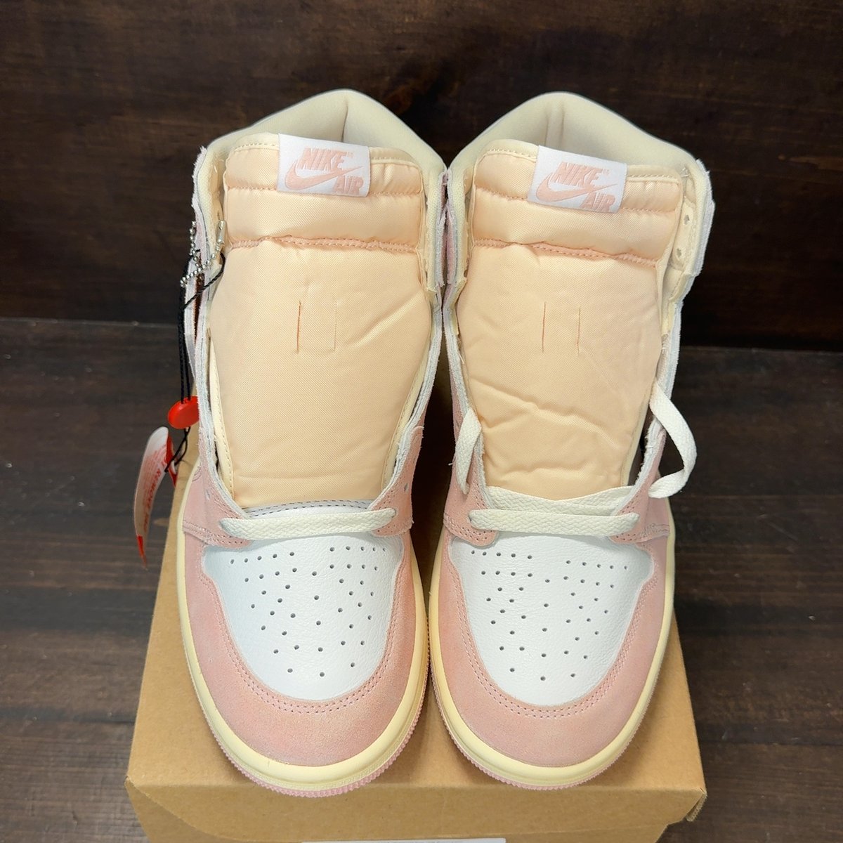 Jordan 1 Retro High OG Washed Pink (Women's) Size 10W (Pre-Owned) - tag