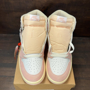 Jordan 1 Retro High OG Washed Pink (Women's) Size 10W (Pre-Owned) - tag