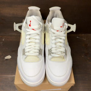 Jordan 4 Retro White Oreo (2021) Size 10.5 (Pre-Owned) - Image 3