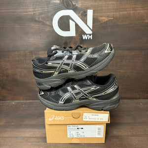 ASICS Gel-1130 Black Pure Silver (GS) - Image 1