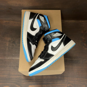 Jordan 1 Mid University Blue (Women's) Size 8W (Pre-Owned) - Image 2