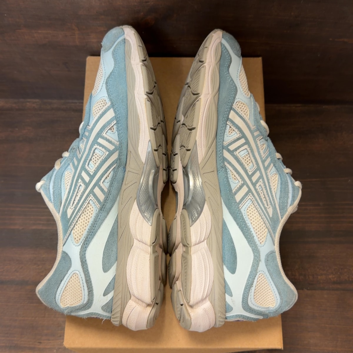 ASICS Gel-NYC Cream Arctic Sky Size 11 (Pre-Owned) - Image 6