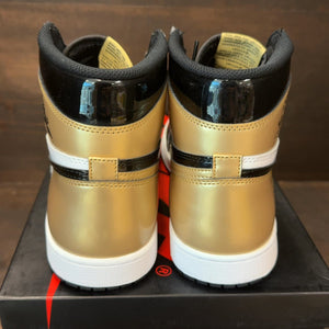 Jordan 1 Retro High NRG Patent Gold Toe Size 10 (Pre-Owned) - aux