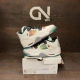Jordan 4 Retro Lucid Green Rasta (Women's) - Image 1