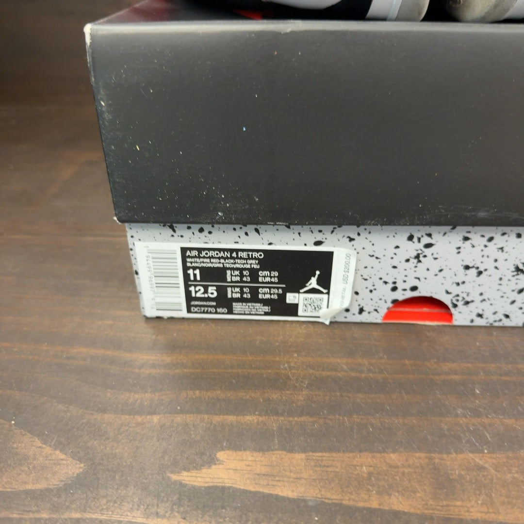 Jordan 4 Retro Fire Red (2020) - Image 7