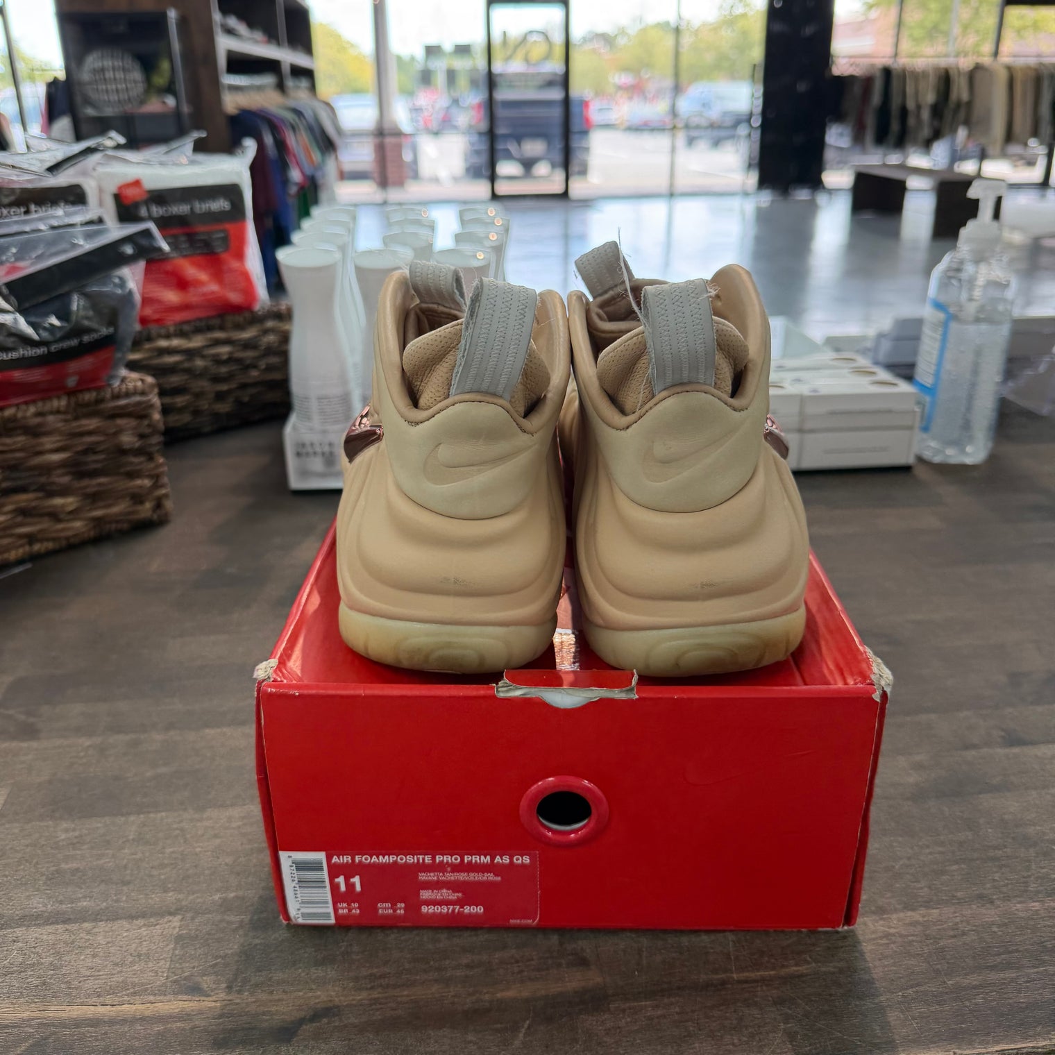 Vachetta Tan Nike Fomaposite Pro (USED)