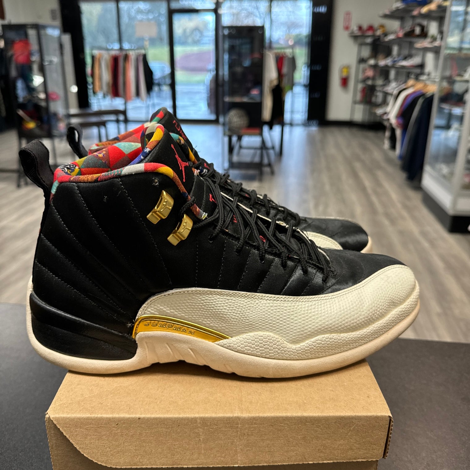 Chinese New Year Jordan 12 (USED, no box)