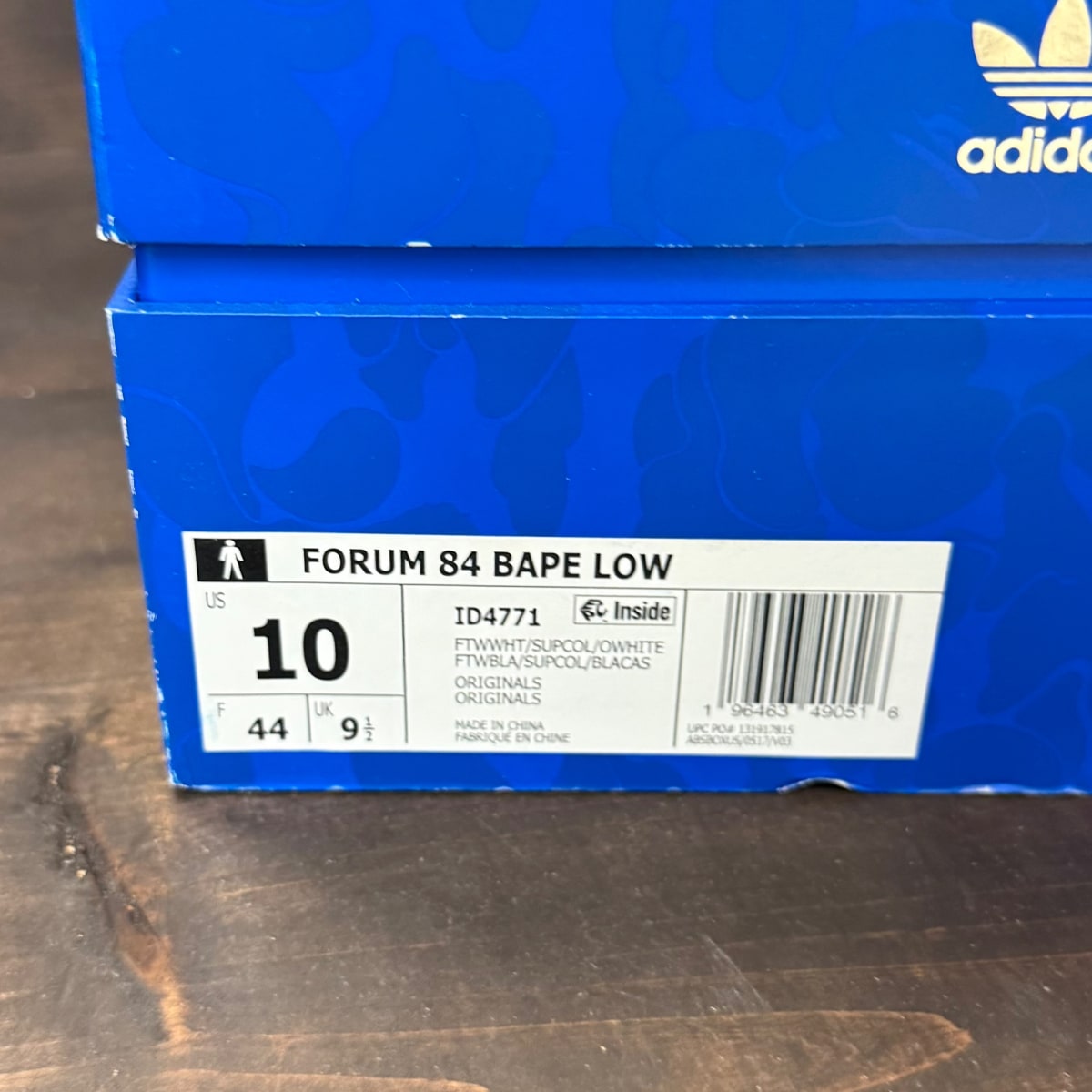 adidas Forum 84 Low Bape 30th Anniversary Green Camo - Image 8