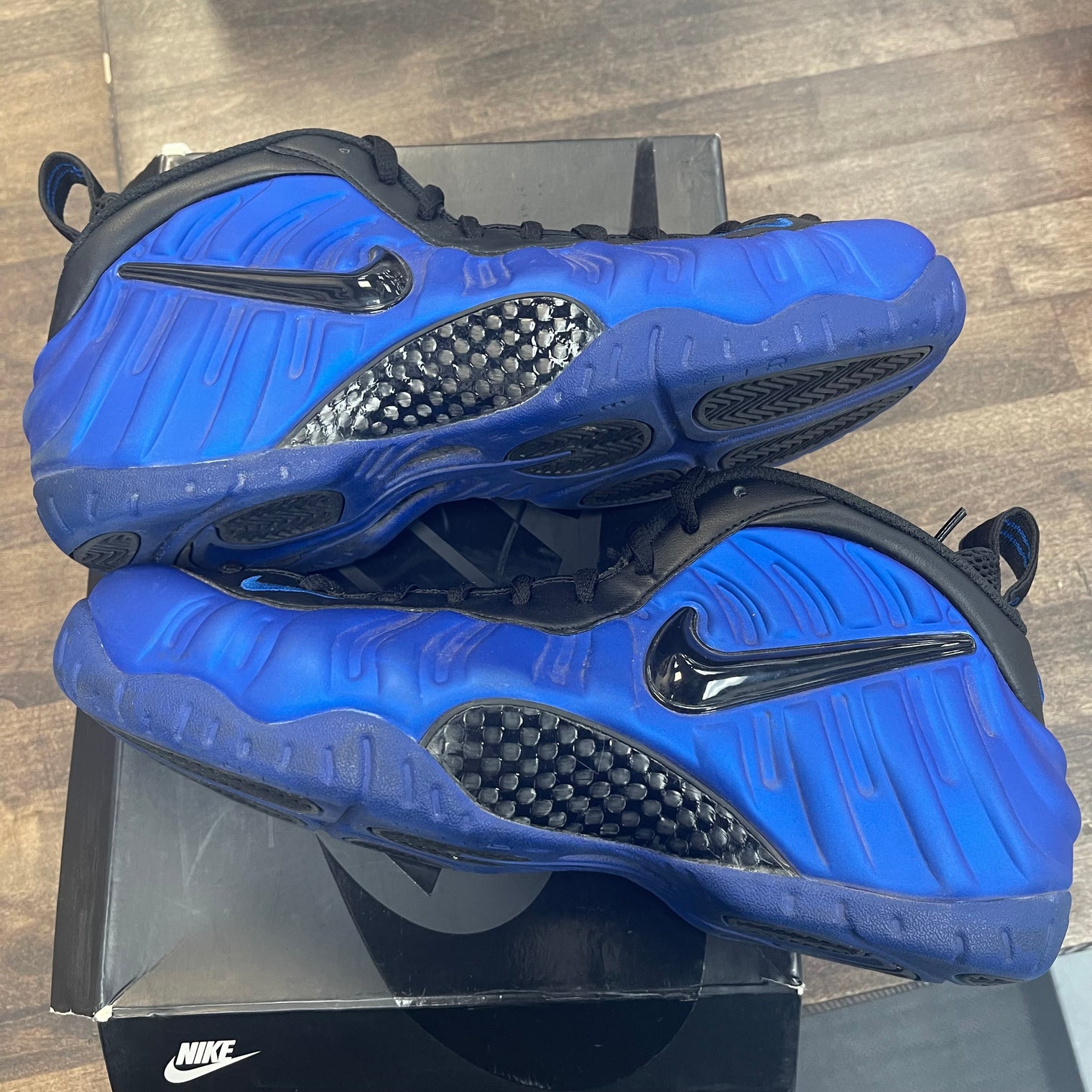 Hyper Cobalt Nike Foamposite (USED)