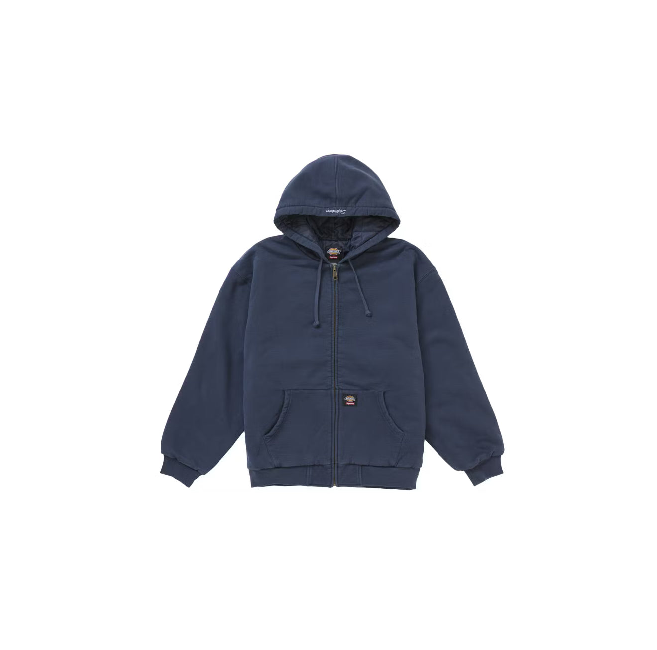 Supreme Dickies Quilted Zip Up Hoodie