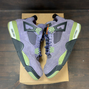 Jordan 4 Retro Canyon Purple (Women's) Size 11W (Pre-Owned) - Image 2