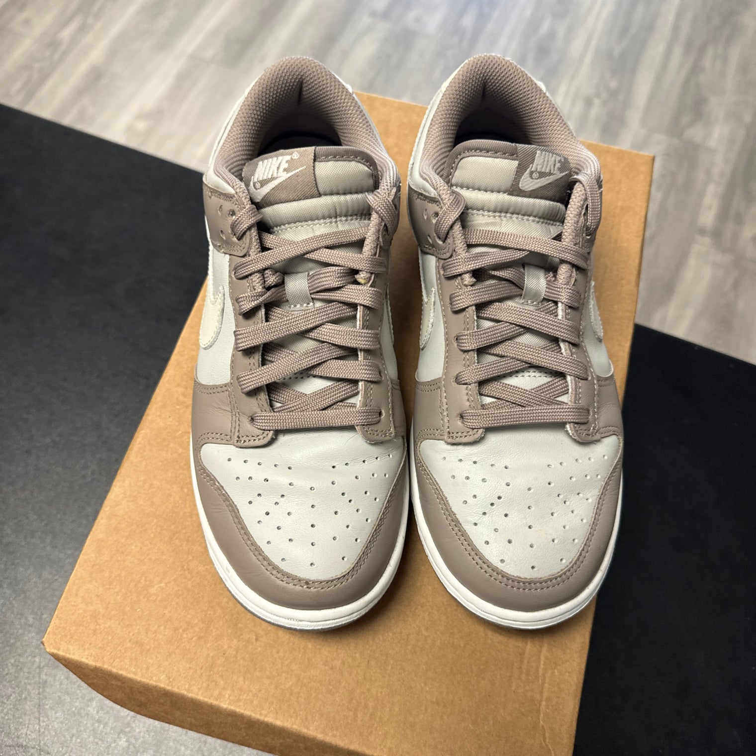 Bone Beige Dunk Low (USED, No Box)