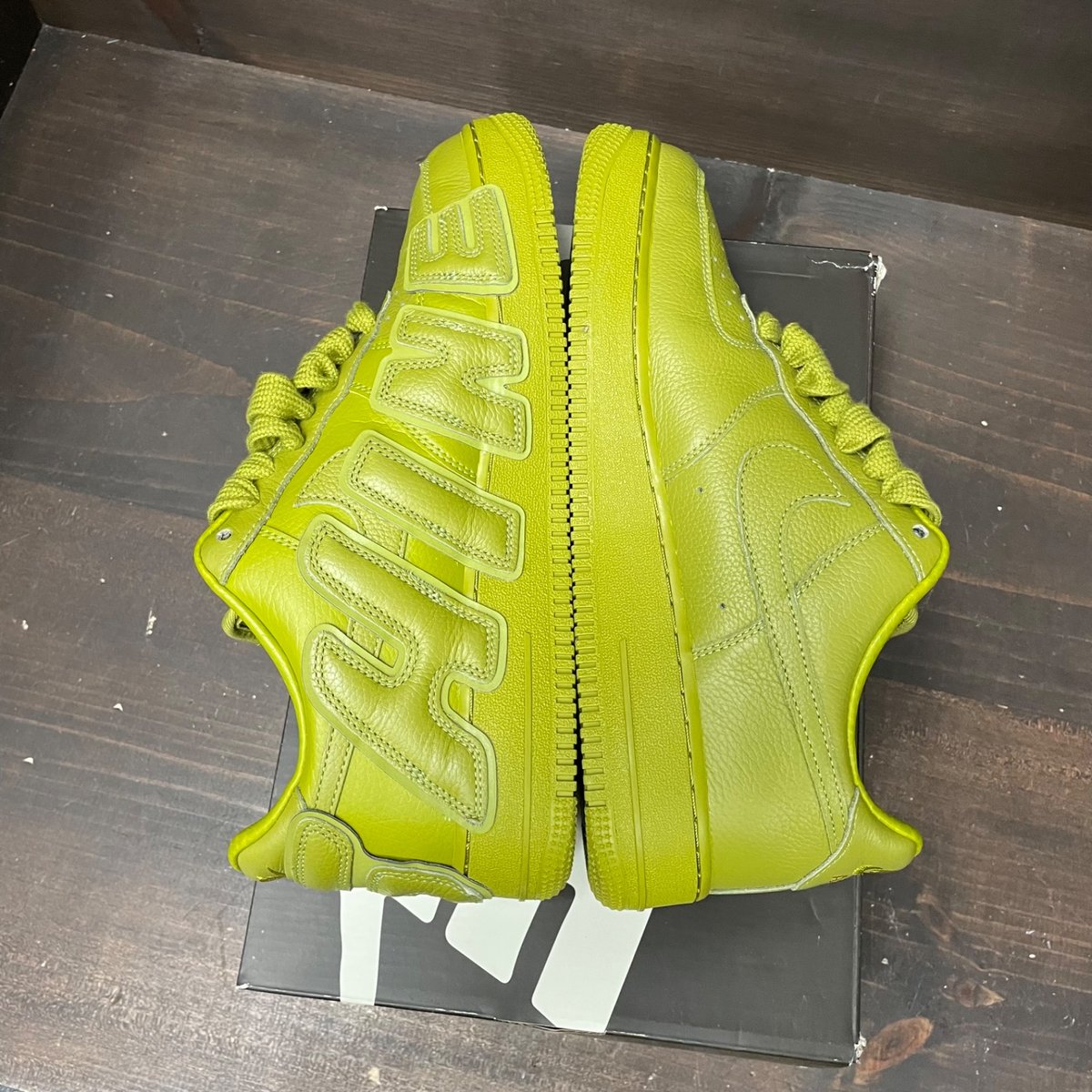 Nike Air Force 1 Low Cactus Plant Flea Market Moss Size 9.5 (Pre-Owned) - box