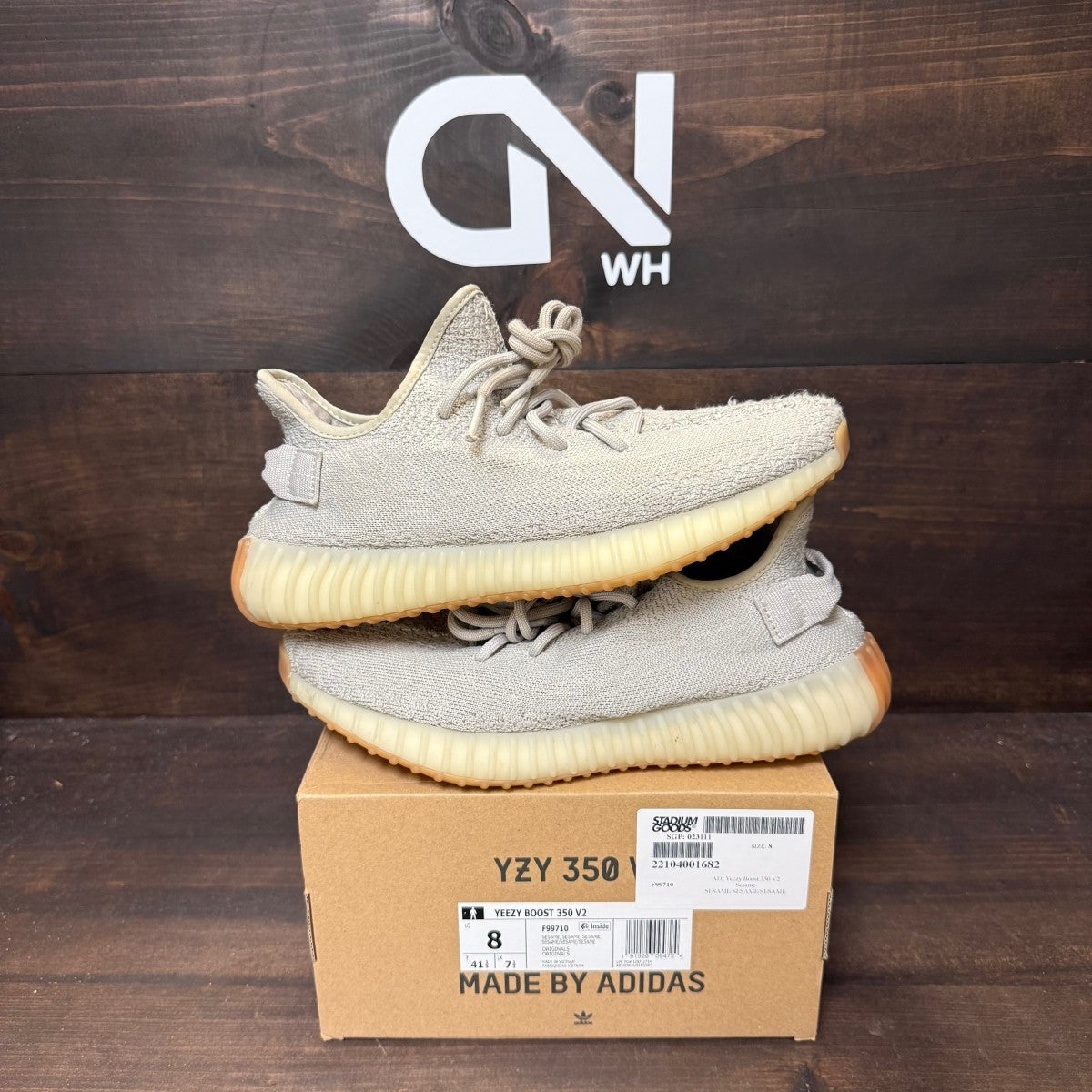 adidas Yeezy Boost 350 V2 Sesame - Image 1